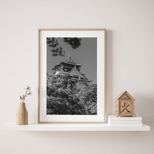 Asian architecture fine art wall print