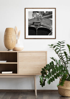 Auburn car badge and hood ornament photo art