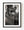 An ornate Avenue Gustave Eiffel sign stands before the Eiffel Tower in black and white.