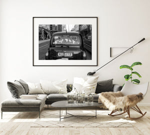 London street photography black and white