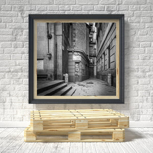 Gotische Straßen von Barcelona Spanien | Foto Kunstdruck Fine Art Fotodruck