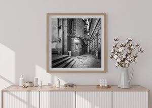 Gotische Straßen von Barcelona Spanien | Foto Kunstdruck Fine Art Fotodruck