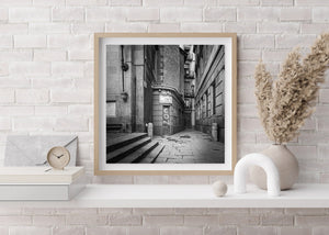 Gotische Straßen von Barcelona Spanien | Foto Kunstdruck Fine Art Fotodruck