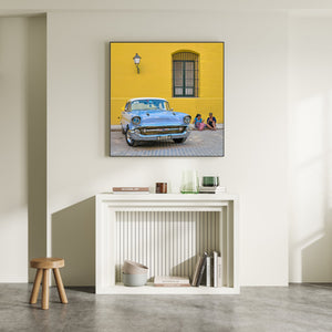 Beautifully restored Chevrolet classic car in Havana Cuba | Photo Art Print fine art photographic print