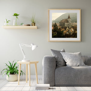 Wahrzeichen der Architektur von Brasov, Rumänien Fine-Art-Fotografie