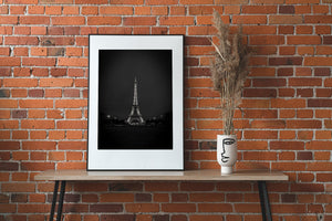 Eiffel Tower Lights at Night