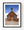 Weathered wooden church in Bodie ghost town, California, beneath blue sky