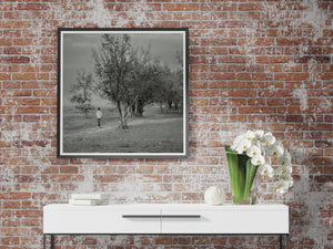 Fine art wall print of African countryside moment
