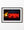 Red neon OPEN sign glowing in a Buenos Aires storefront at night.