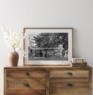 Busy corner store Uruguay | Photo Art Print fine art photographic print