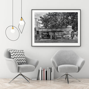 Busy corner store Uruguay | Photo Art Print fine art photographic print