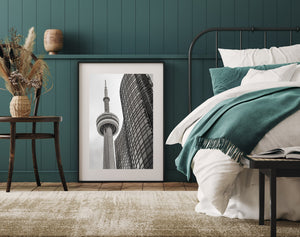 Abstract stadsgezicht Toronto kunst