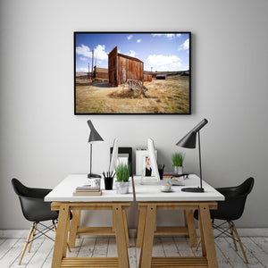 California ghost town, a silent testament to the gold rush era