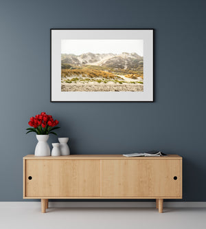 Western Australian Sand Dunes in Morning Fog Photo Print