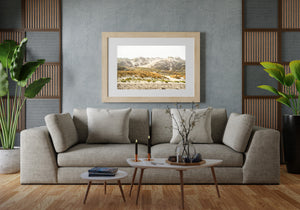 Western Australian Sand Dunes in Morning Fog Photo Print