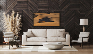 Serene sunset in Mongolia