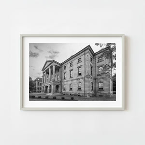 Prowincja House Charlottetown zewnętrzna czarno-biała architektura