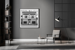 カナダのユーコン準州にある古いフロンティア ホテルの建築