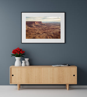 Canyonlands Red Mesa and Rugged Utah Landscape Photo Print