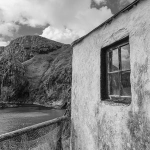 Northern Ireland coastal hut fine art print