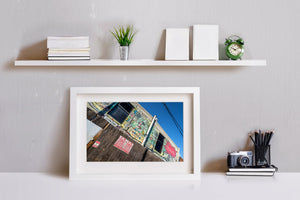 Cartoon mural on building Dallas Texas | Photo Art Print fine art photographic print