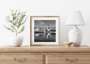 St. Lawrence Cathedral towering bell tower