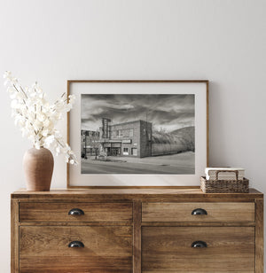 Vintage theatre wall art