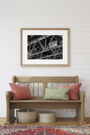 Chicago urban photography industrial print