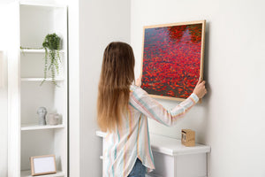 Pond with koi fish in a Chinese garden