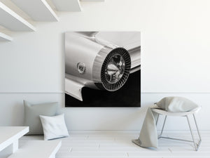 Retro Cadillac taillight with chrome accents