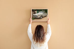 Classic car in poor condition Cuba | Wall Art