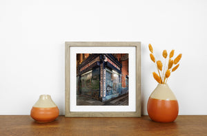 Dublin urban night scene fine art print