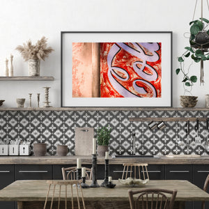 Old Coca-Cola mural in Mysore India