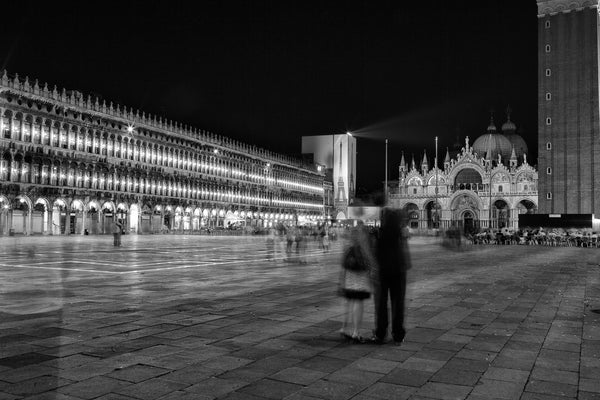 Night photo Venice Italy