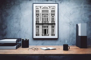 Presidential palace windows Cuba