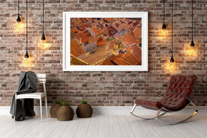 Croatia Red Roofs | Wall Art