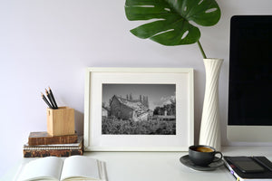 rural prairie ruins photography print