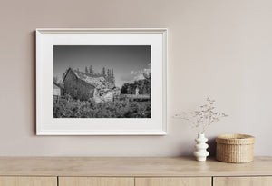prairie ruins fine art photography print