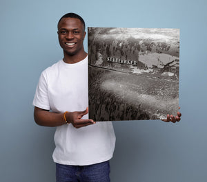 Decaying paint on vintage truck