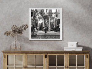 Decorated Dublin patio bar | Photo Art Print fine art photographic print