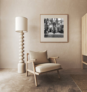 Decorated Dublin patio bar | Photo Art Print fine art photographic print