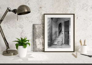 Doorway and staircase entrance Havana Cuba | Photo Art Print fine art photographic print