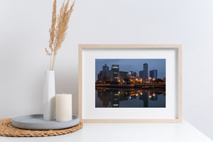 Night lights along the Chengdu riverside