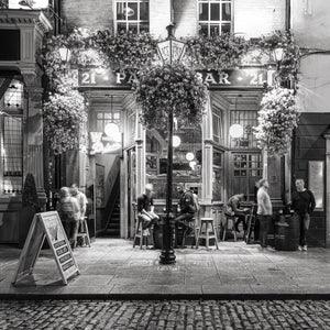 Bar patio décoré de Dublin | Photos Tirage d’art Fine Art impression photographique