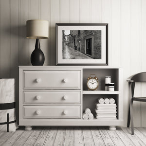 Dubrovnik street with an elderly woman walking | Photo Art Print fine art photographic print