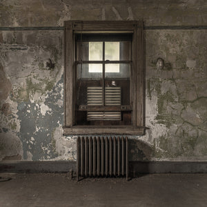 Dégradation vintage à l’intérieur de l’hôpital