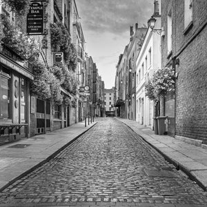 Matin calme du paysage urbain de Dublin