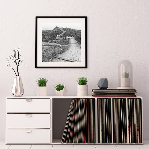 Monochrome wall art image