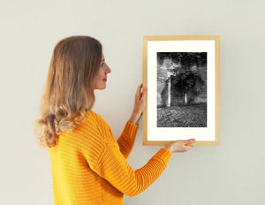 Hidden Venice alleyway door photograph