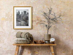 FDR Drive z Manhattan Bridge - Dynamic New York Cityscape | Sztuka ścienna